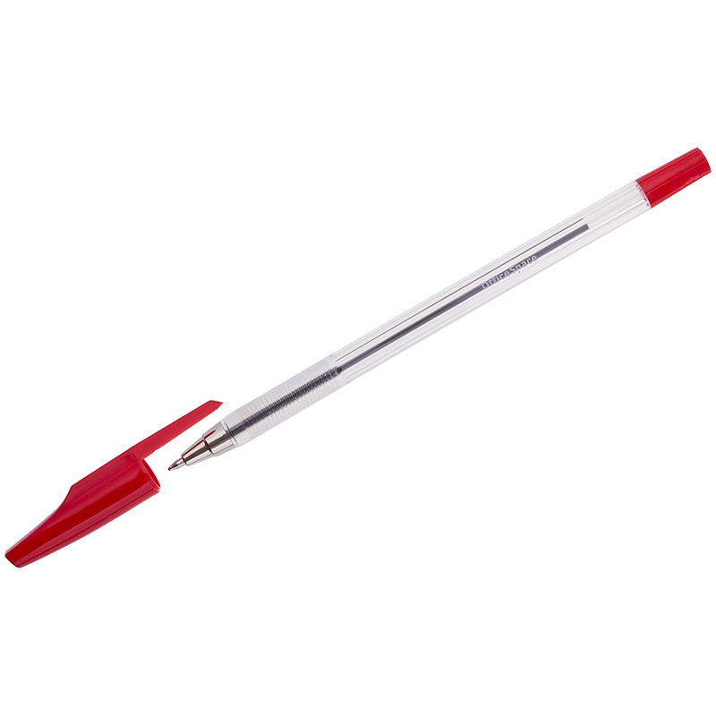 Ручка шариковая OfficeSpace красная, 0,7мм оптом