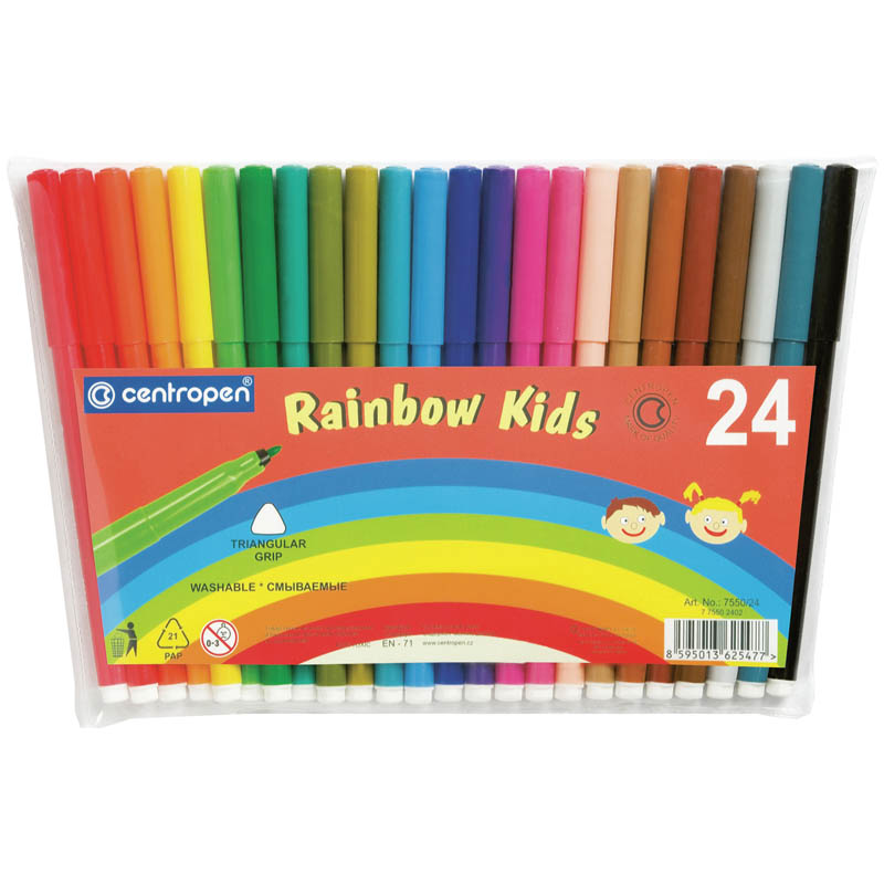  Centropen "Rainbow Kids", 24.,  