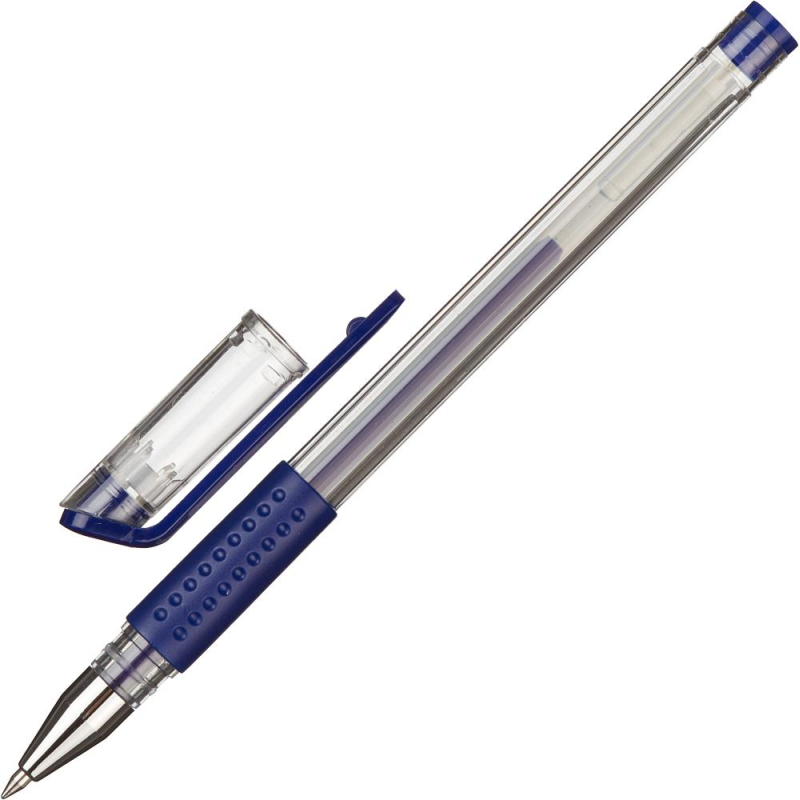 Ручка гелевая неавтоматическая Attache Gelios-010, синий, 0,5мм оптом
