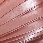Шнур декоративный, кожзам, 10 мм, цвет розовый оптом