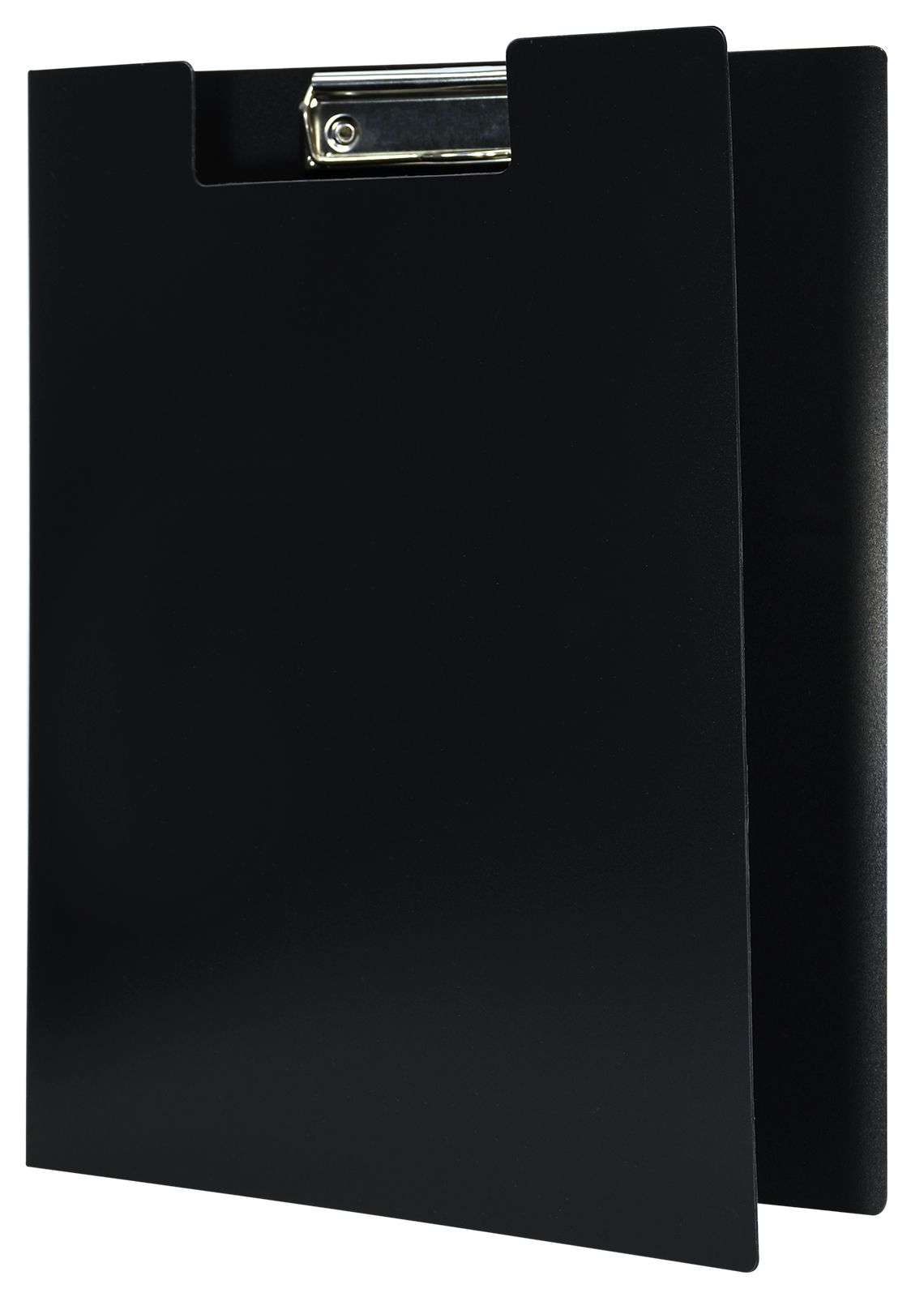 Планшет INFORMAT А4 с крышкой и зажимом, пластиковый, черный оптом