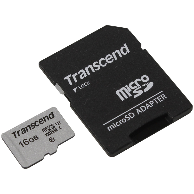   Transcend MicroSDHC 16Gb, Class 10 UH 