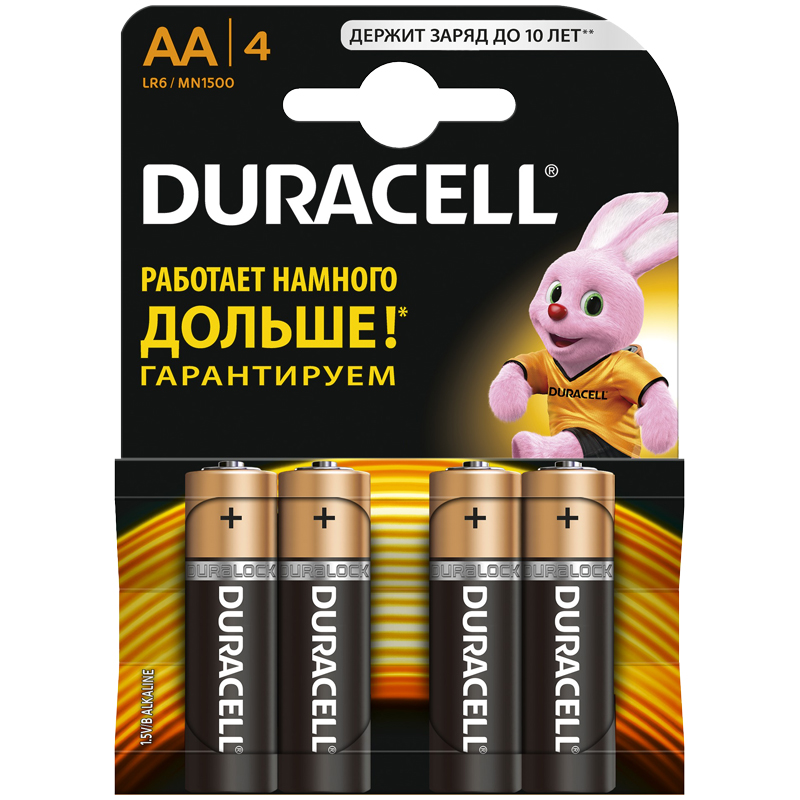  Duracell Basic AA (LR06) , 4BL 