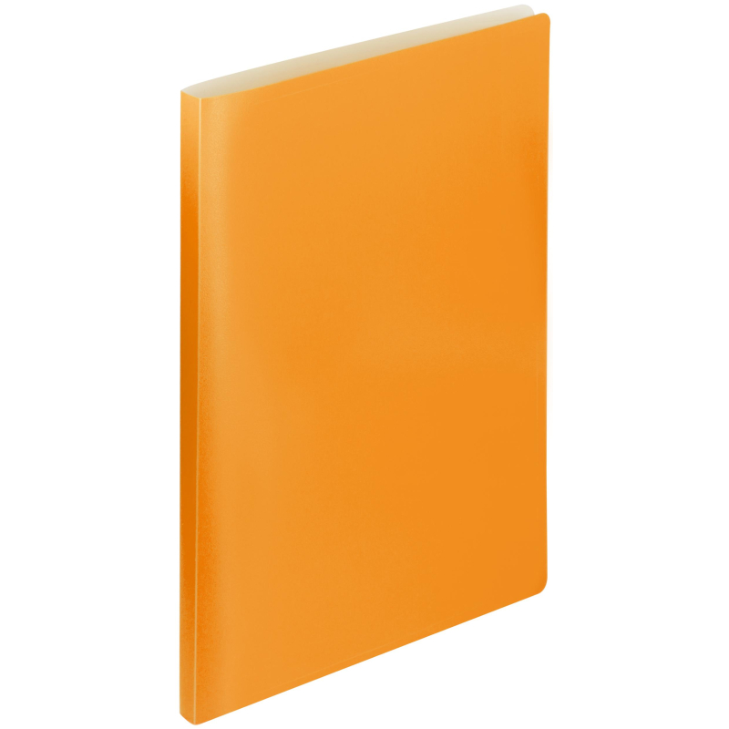 Папка с зажимом Attache Neon А4, плотность 500мкм, оранжевый оптом