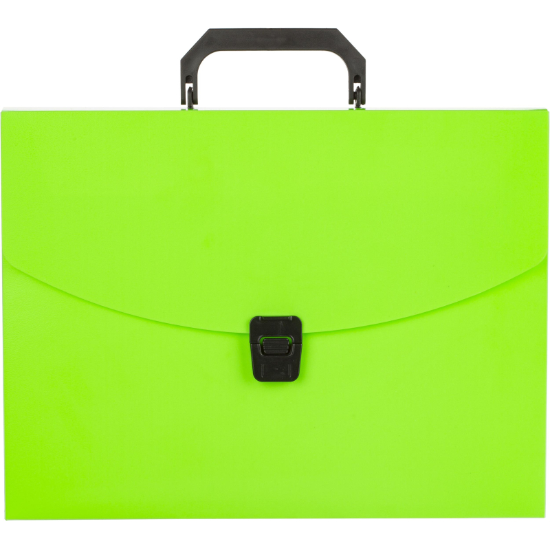 Папка-портфель 1 отделение Attache Neon зеленый оптом