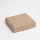 Коробка самосборная, бурая, 20 х 18 х 5 см оптом