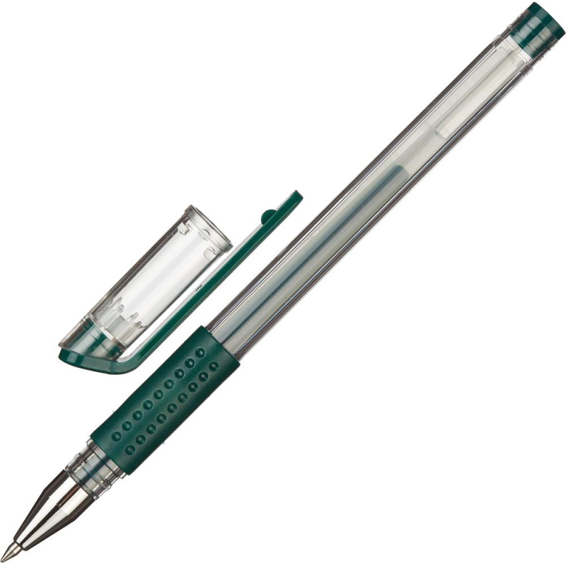 Ручка гелевая неавтоматическая Attache Gelios-010, зеленый, 0,5мм оптом