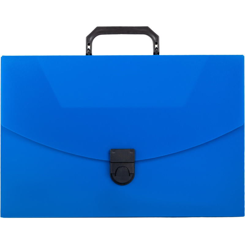 Папка-портфель пласт. ATTACHE A4/06 40мм синий оптом