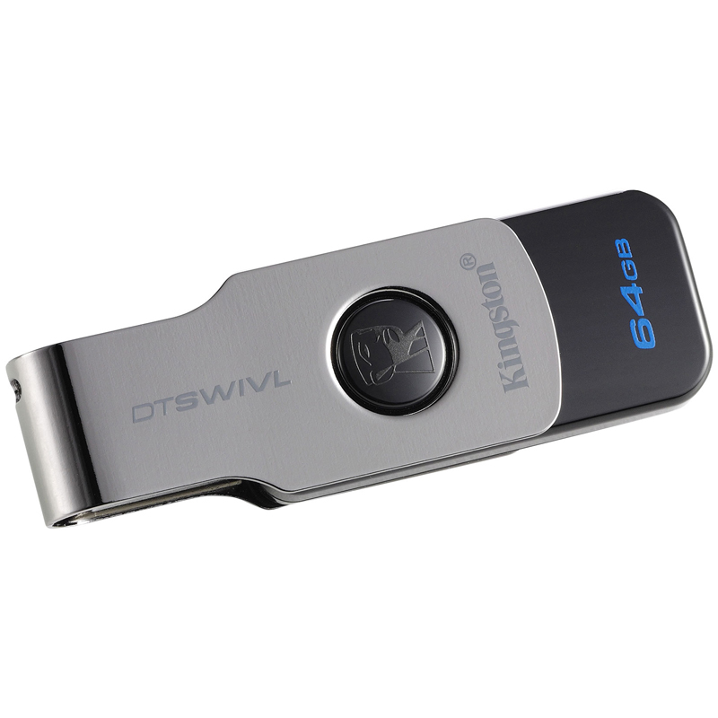  Kingston "SWIVL"  64GB, USB 3.1 Flash Drive,  