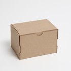 Коробка самосборная, бурая, 15 х 10 х 10 см оптом