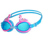 Очки для плавания «Фламинго», детские, цвета МИКС оптом