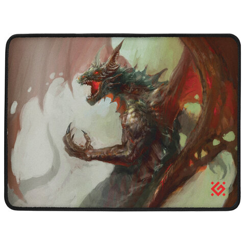 Коврик для мыши игровой DEFENDER Dragon Rage M, ткань + резина, 360x270x3 мм, 50558 оптом
