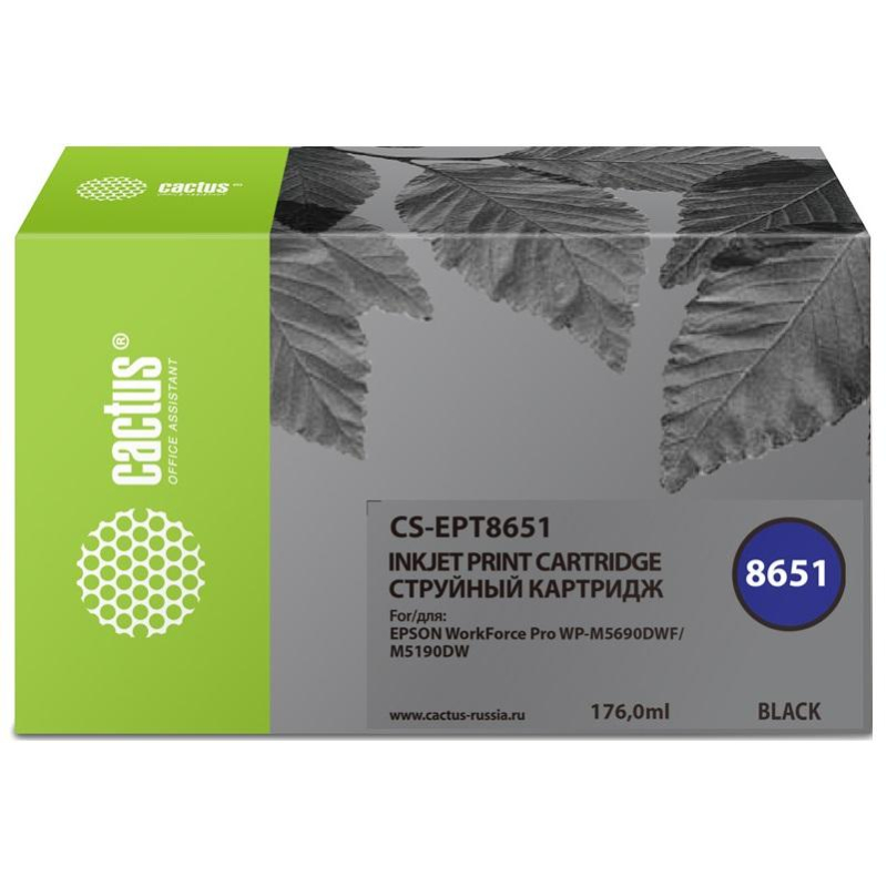   Cactus CS-EPT8651 T8651 . Epson WF5190 