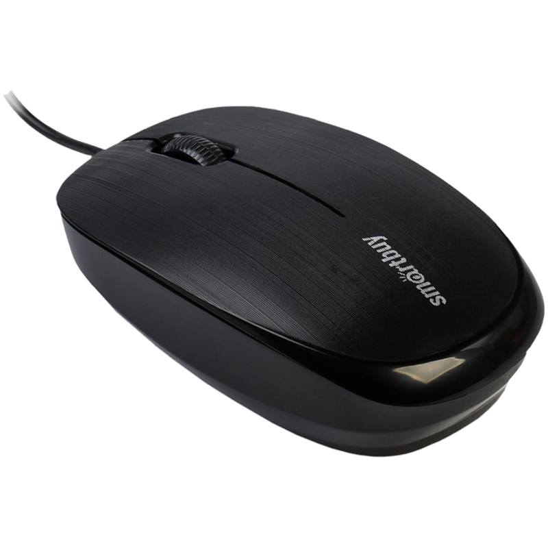Мышь Smartbuy ONE 214-K, USB, черный, 2btn+Roll оптом