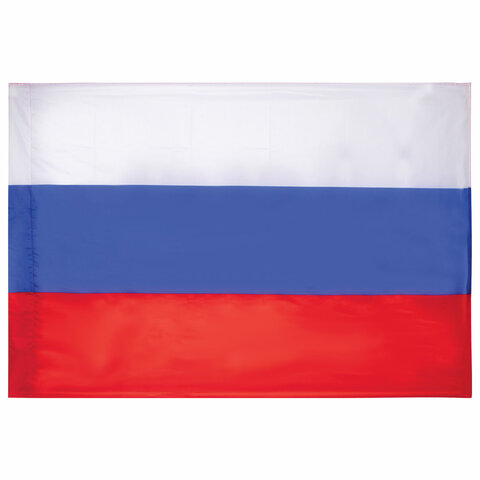 Флаг России 90х135 см, без герба, BRAUBERG/STAFF, 550177, RU01 оптом