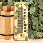 Термометр "Листья" 19,2х7 см оптом