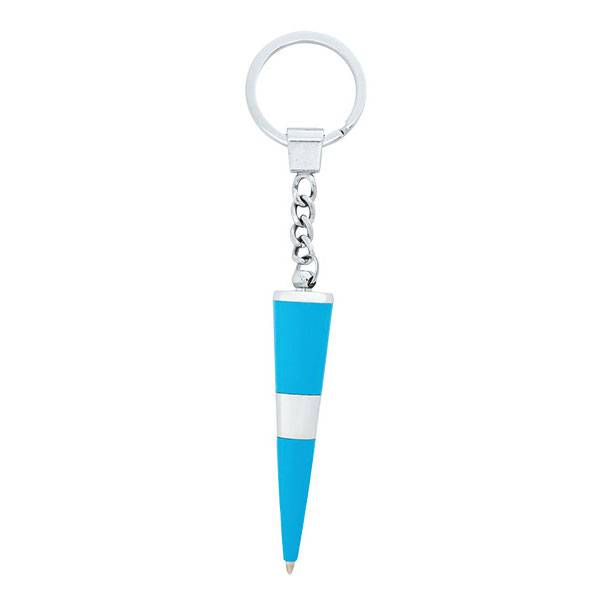 Брелок-ручка GRACE голубой в пластиковом футляре оптом