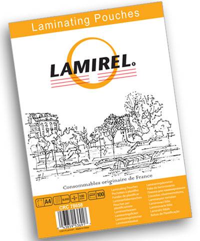 Пленка для ламинирования LAMIREL А4 100 мкм оптом