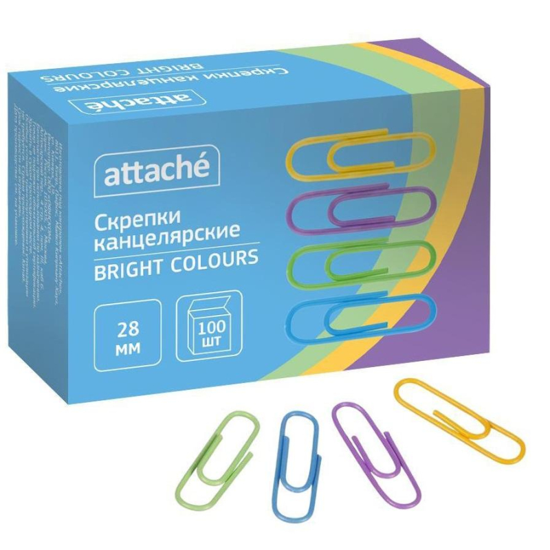  Attache Bright Colours , 28 , 100 .   