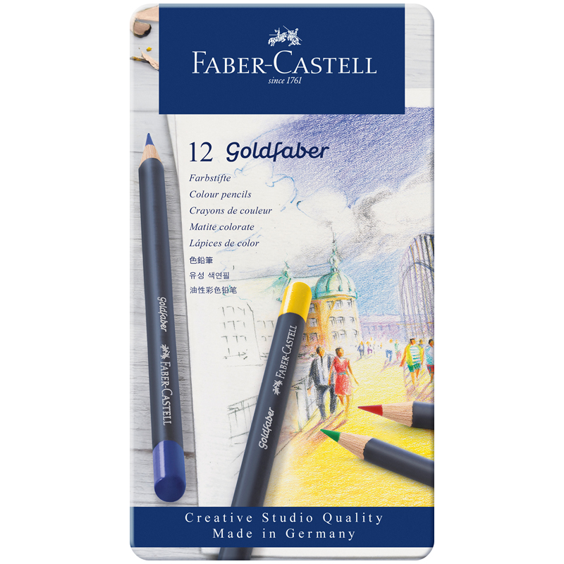   Faber-Castell "Goldfaber" 12., 