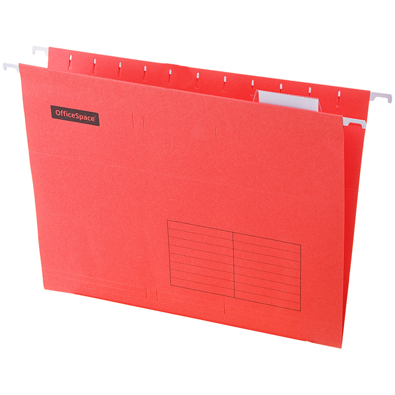 Подвесная папка OfficeSpace А4 (310*240мм), красна оптом