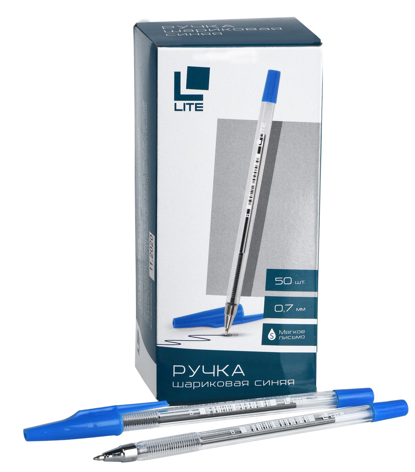 Ручка шариковая LITE 927 синяя, конусовидный наконечник, 0,7 мм оптом