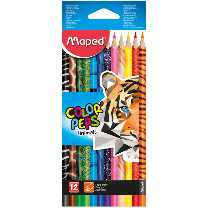   Maped "Color Peps Animals", 12 
