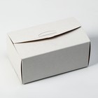 Коробка пищевая Slide, белая, 15 х 9 х 7 см оптом