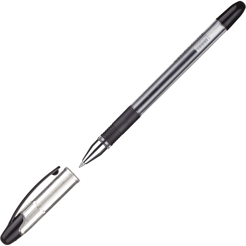 Ручка гелевая неавтоматическая Attache Gelios-020 черный стерж, 0,5 мм оптом
